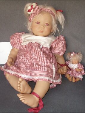Annette Himstedt Baby Doll Lieschen with Kleine